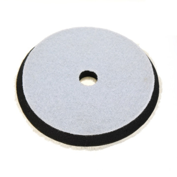 Stripe wool buffing pad car detailing wool foam polishing pad for car cleaning and beauty